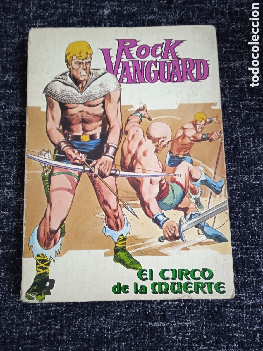 Tebeos: ROCK VANGUARD N&ordm; 5 EL CIRCO DE LA MUERTE - edita : ROLLAN 1975 ( FORMATO VERTICE ) TACO