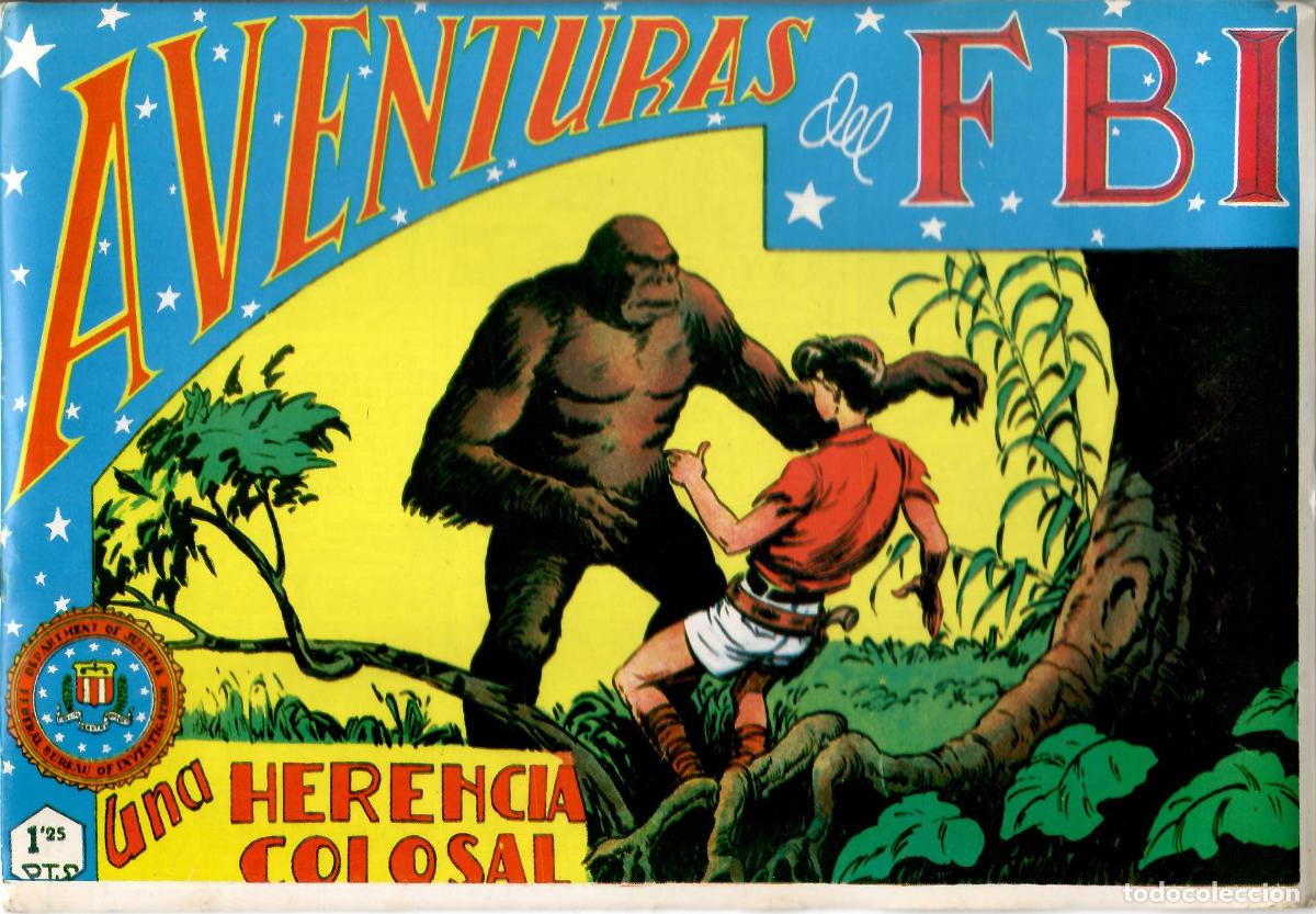 Tebeos: Comic Aventuras del FBI, n&ordm; 118: Una herencia colosal - Reedicion