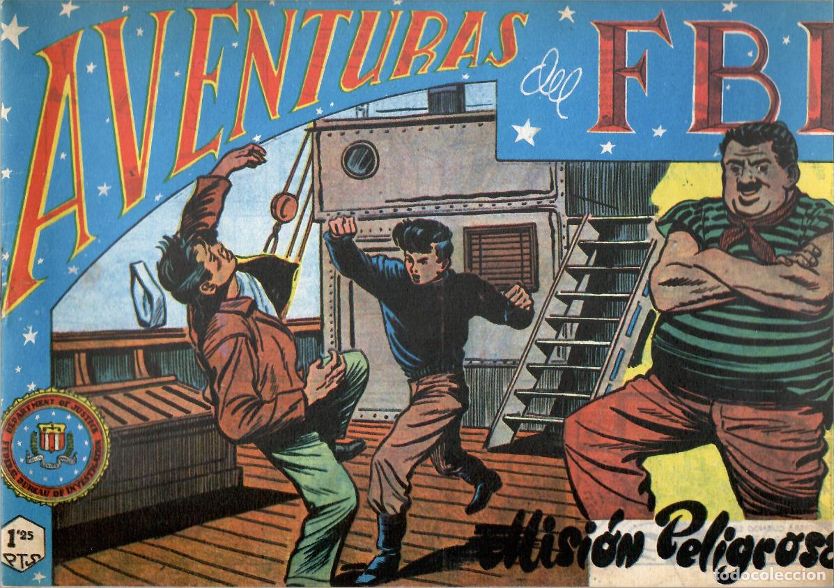 Tebeos: Comic Aventuras del FBI, n&ordm; 72: Mision peligrosa - Rollan