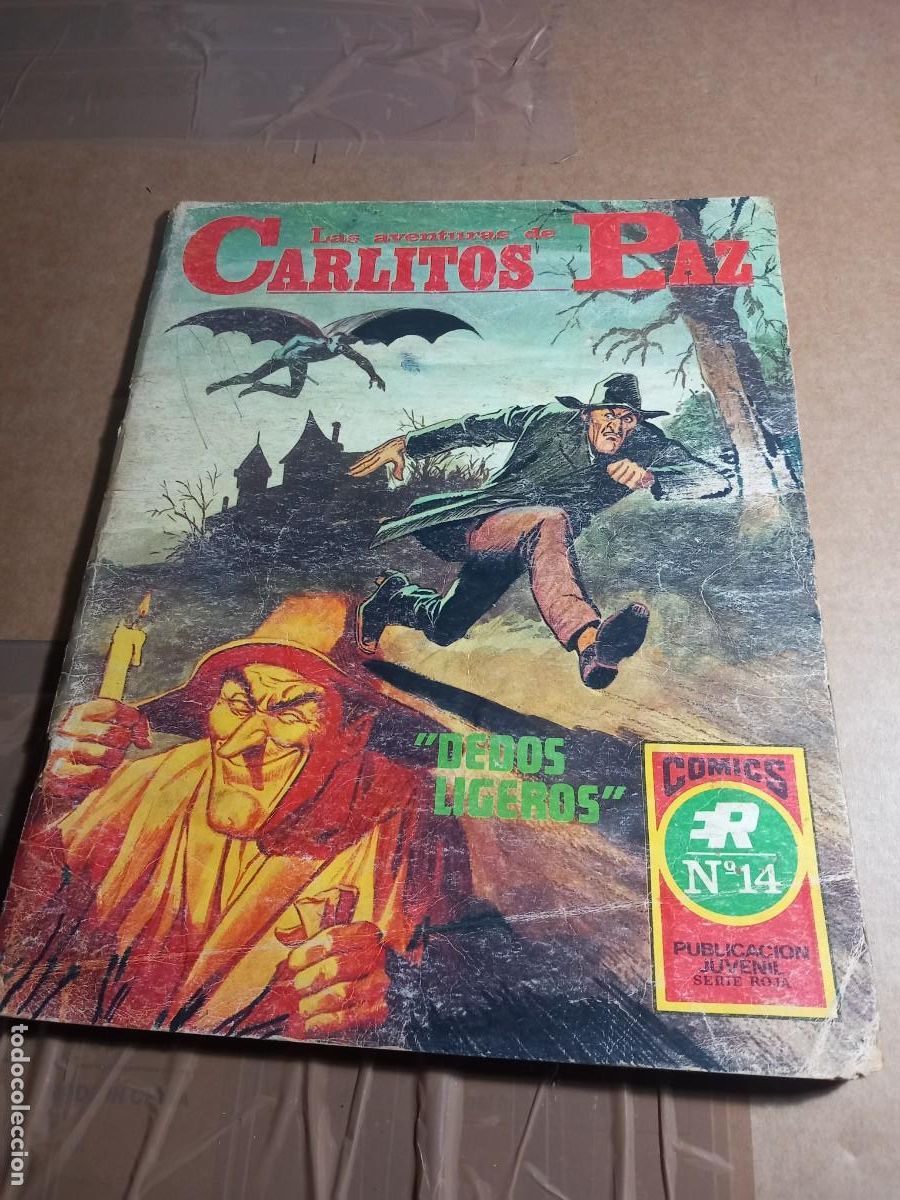 BDs: LAS AVENTURAS DE CARLITOS PAZ N&deg; 14 DEDOS LIGEROS EDITORIAL ROLLAN