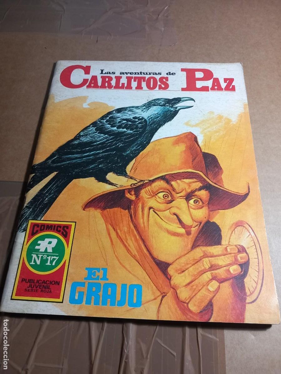 Tebeos: LAS AVENTURAS DE CARLITOS PAZ N&deg; 17 EL GRAJO EDITORIAL ROLLAN