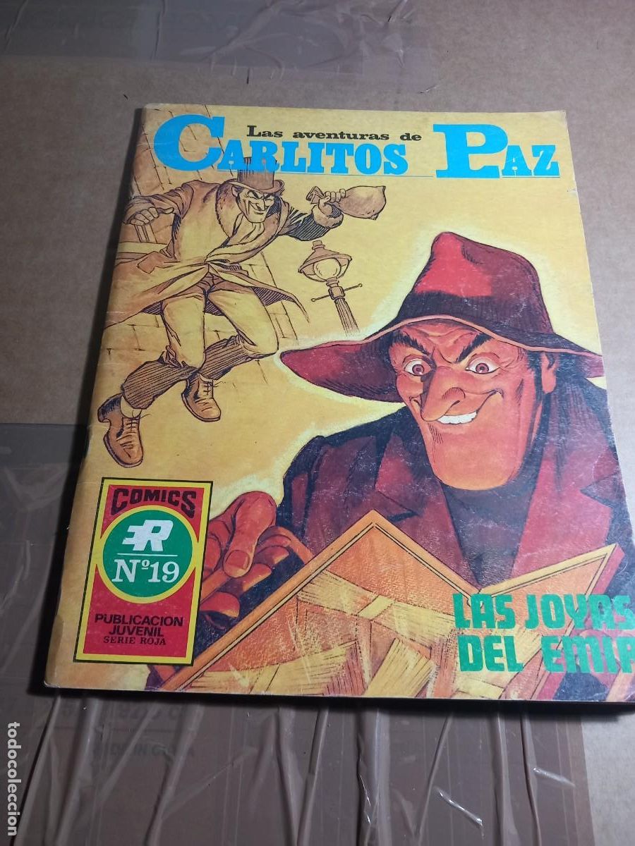 Tebeos: LAS AVENTURAS DE CARLITOS PAZ N&deg; 19 LAS JOYAS DEL EMIR EDITORIAL ROLLAN