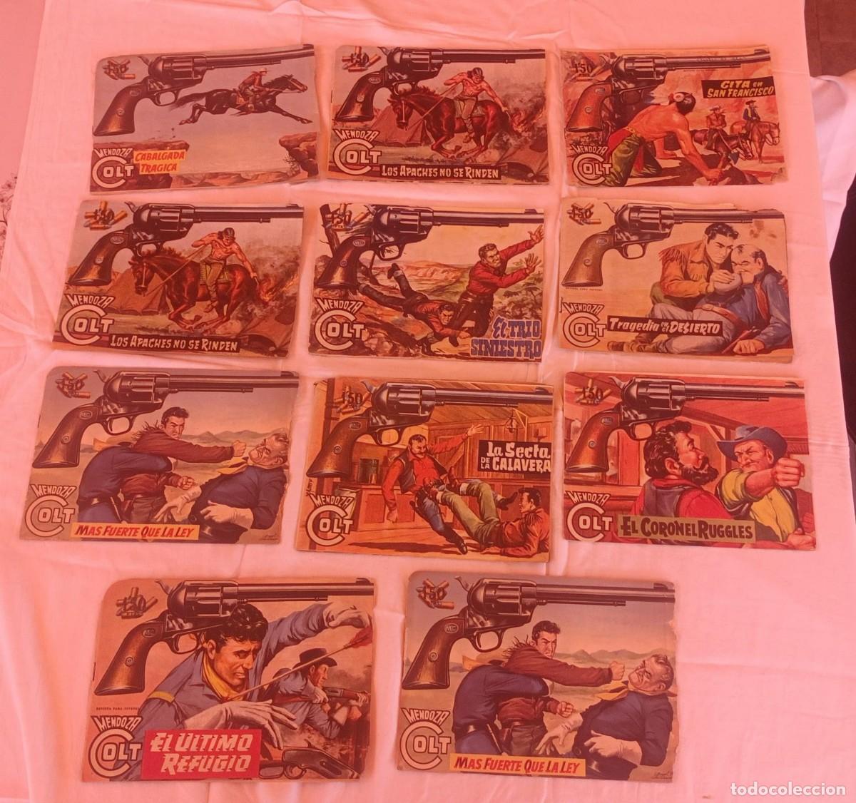 Tebeos: MENDOZA COLT 11 N&uacute;meros sueltos ORIGINALES Roll&aacute;n. - Foto 5