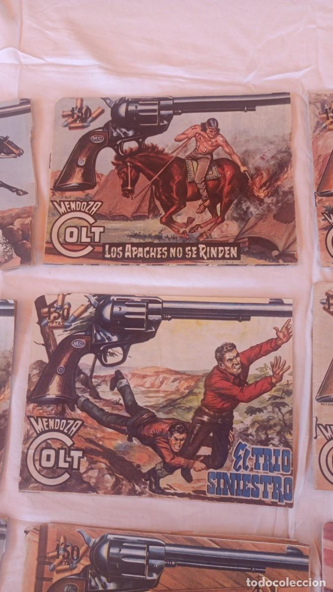 Tebeos: MENDOZA COLT 11 N&uacute;meros sueltos ORIGINALES Roll&aacute;n. - Foto 6