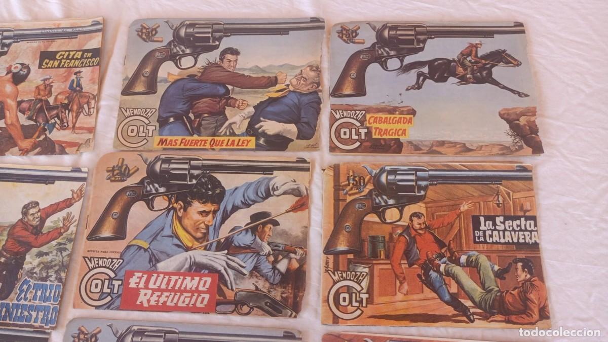 Tebeos: MENDOZA COLT 11 N&uacute;meros sueltos ORIGINALES Roll&aacute;n. - Foto 3