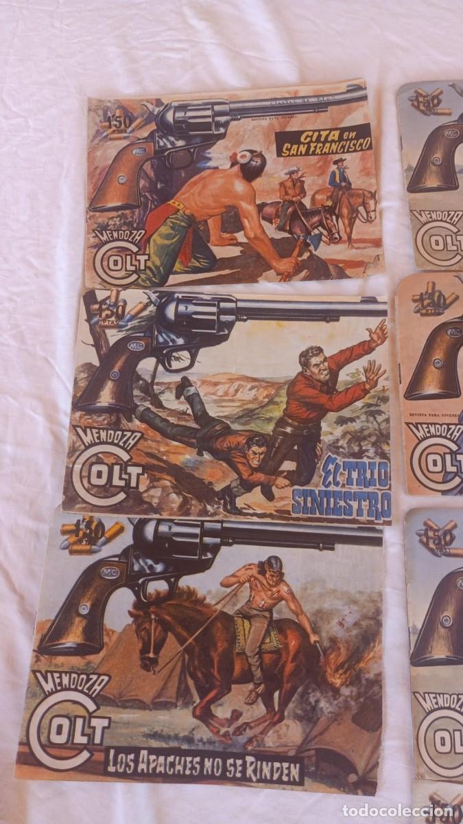 Tebeos: MENDOZA COLT 11 N&uacute;meros sueltos ORIGINALES Roll&aacute;n. - Foto 4