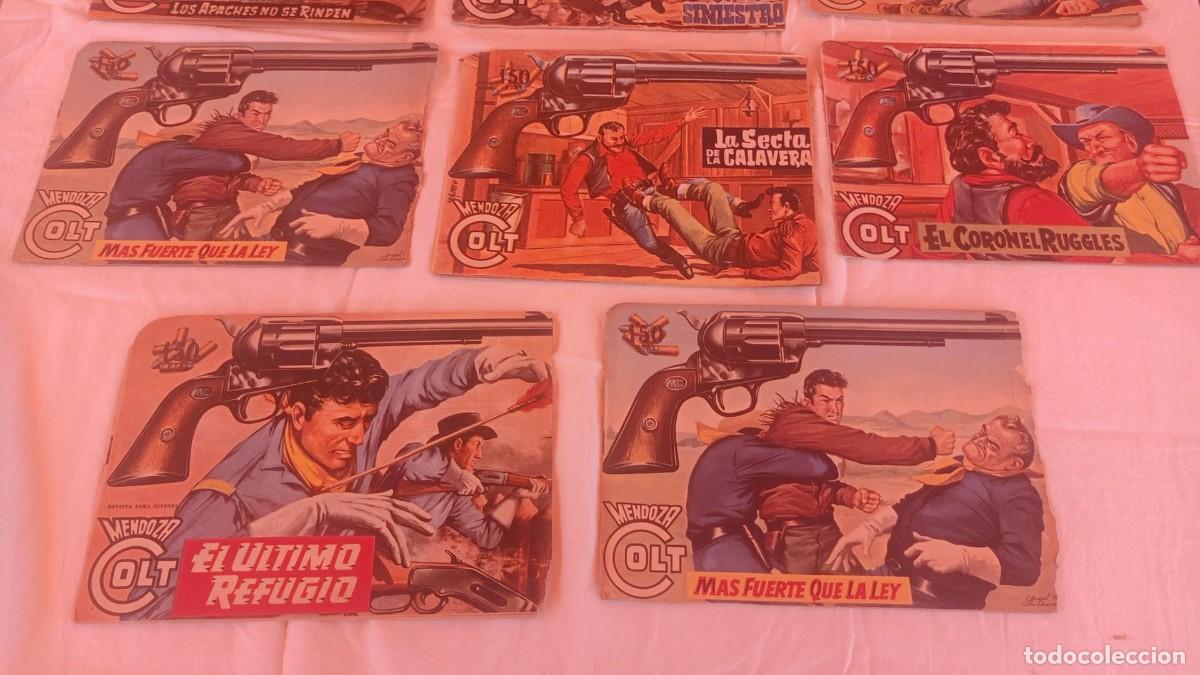 Tebeos: MENDOZA COLT 11 N&uacute;meros sueltos ORIGINALES Roll&aacute;n. - Foto 8