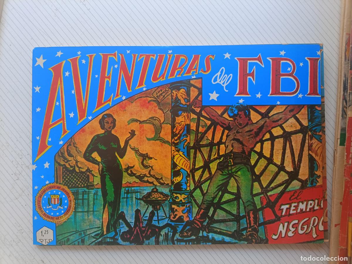 Tebeos: Aventuras del FBI. Tomo encuadernado n&uacute;meros 25 a 30