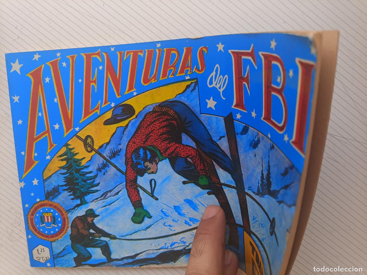 Tebeos: Aventuras del FBI. Tomo encuadernado de 6 n&uacute;meros, n&uacute;meros 31 a 36 de 1981