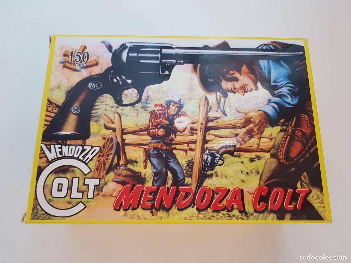 Livros de Banda Desenhada: Mendoza Colt Edicion Facsimil Editorial Rollan Completa 120 numeros mas estuches