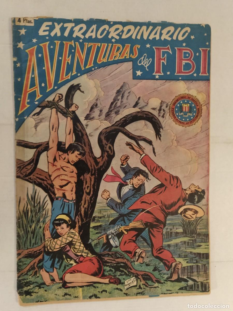 Tebeos: EXTRAORDINARIO AVENTURAS DEL FBI - NUMERO 1 - COMIC ANTIGUO ORIGINAL - EDITORIAL ROLLAN -VER FOTOS