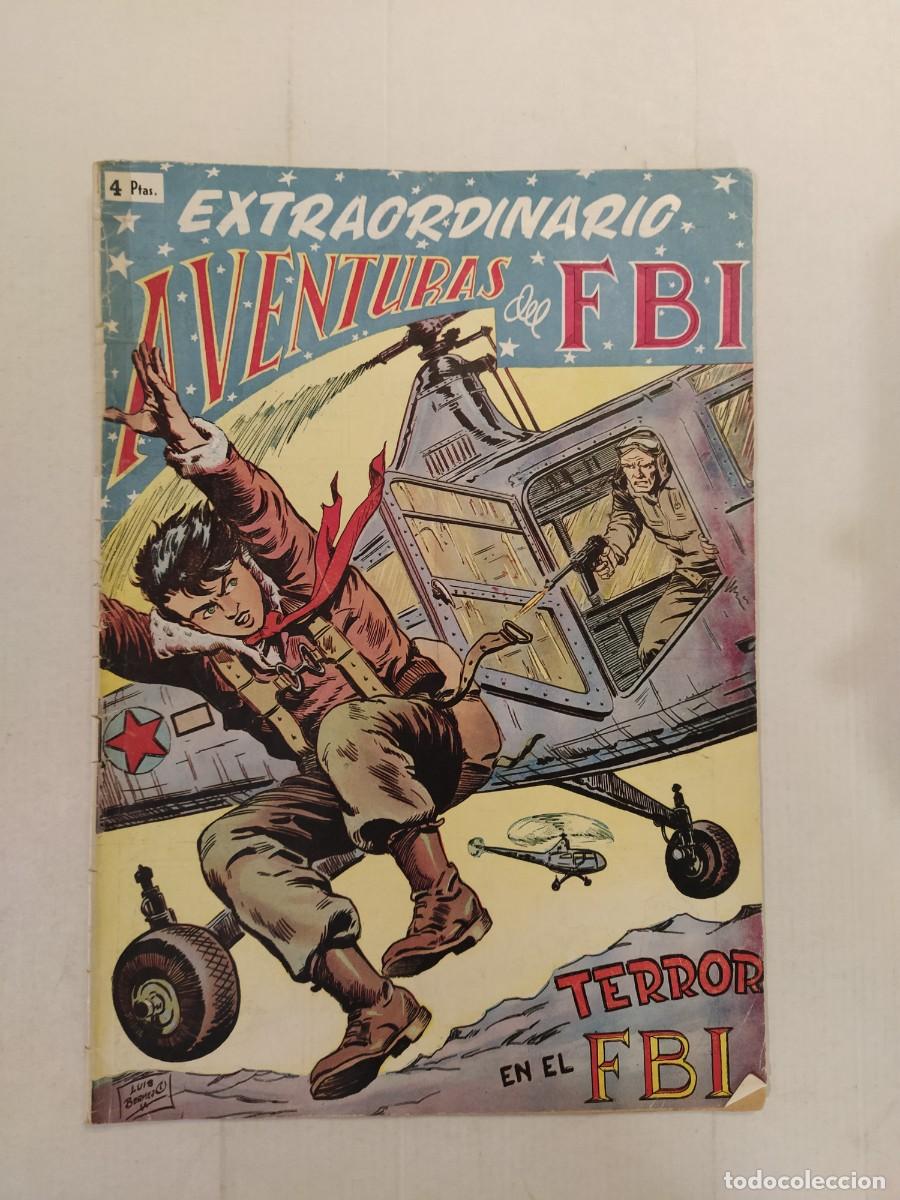 Tebeos: EXTRAORDINARIO AVENTURAS DEL FBI - NUMERO 2 - COMIC ANTIGUO ORIGINAL - EDITORIAL ROLLAN -VER FOTOS