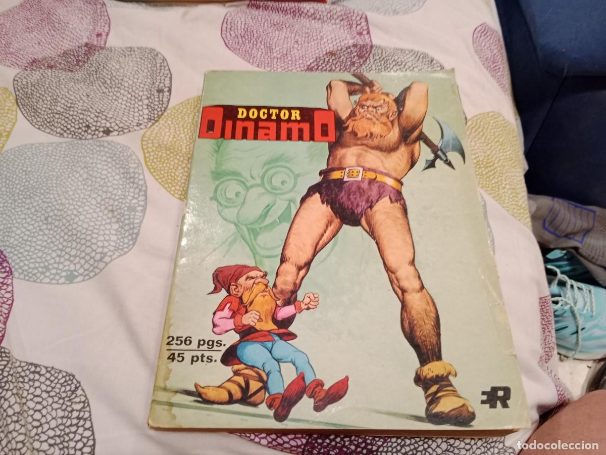 Tebeos: DOCTOR DINAMO - TOMO CON LOS N&Uacute;MEROS 1 A 4 COLECCION COMPLETA - ED. ROLL&Aacute;N 1974