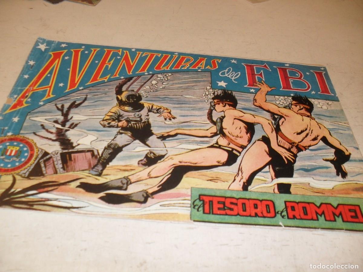 Tebeos: (ORIGINAL),AVENTURAS DEL FBI N&ordm; 109,EL TESORO DE ROMMEL.ROLLAN,1951