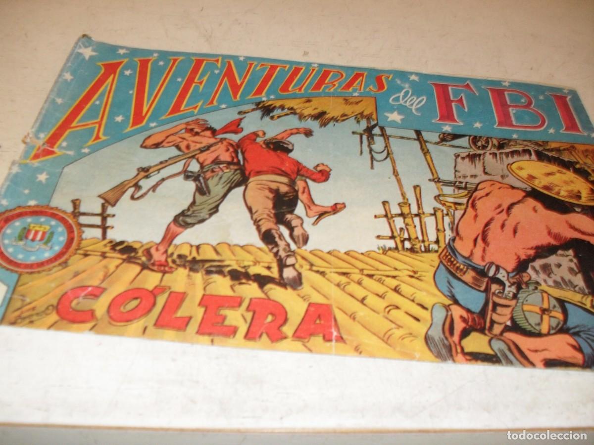 Tebeos: (ORIGINAL),AVENTURAS DEL FBI N&ordm; 68,COLERA.ROLLAN,1951
