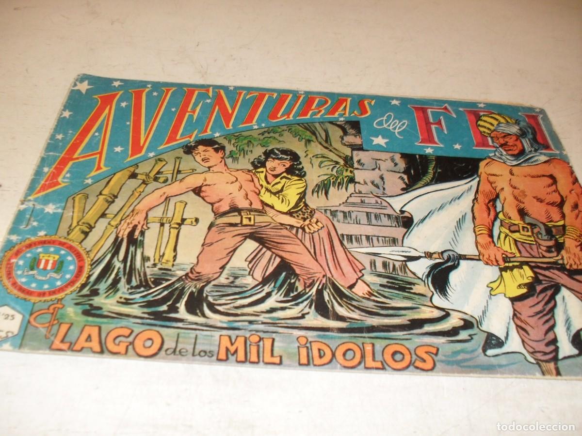 Tebeos: (ORIGINAL),AVENTURAS DEL FBI N&ordm; 69,EL LAGO DE LOS MIL IDOLOS.ROLLAN,1951