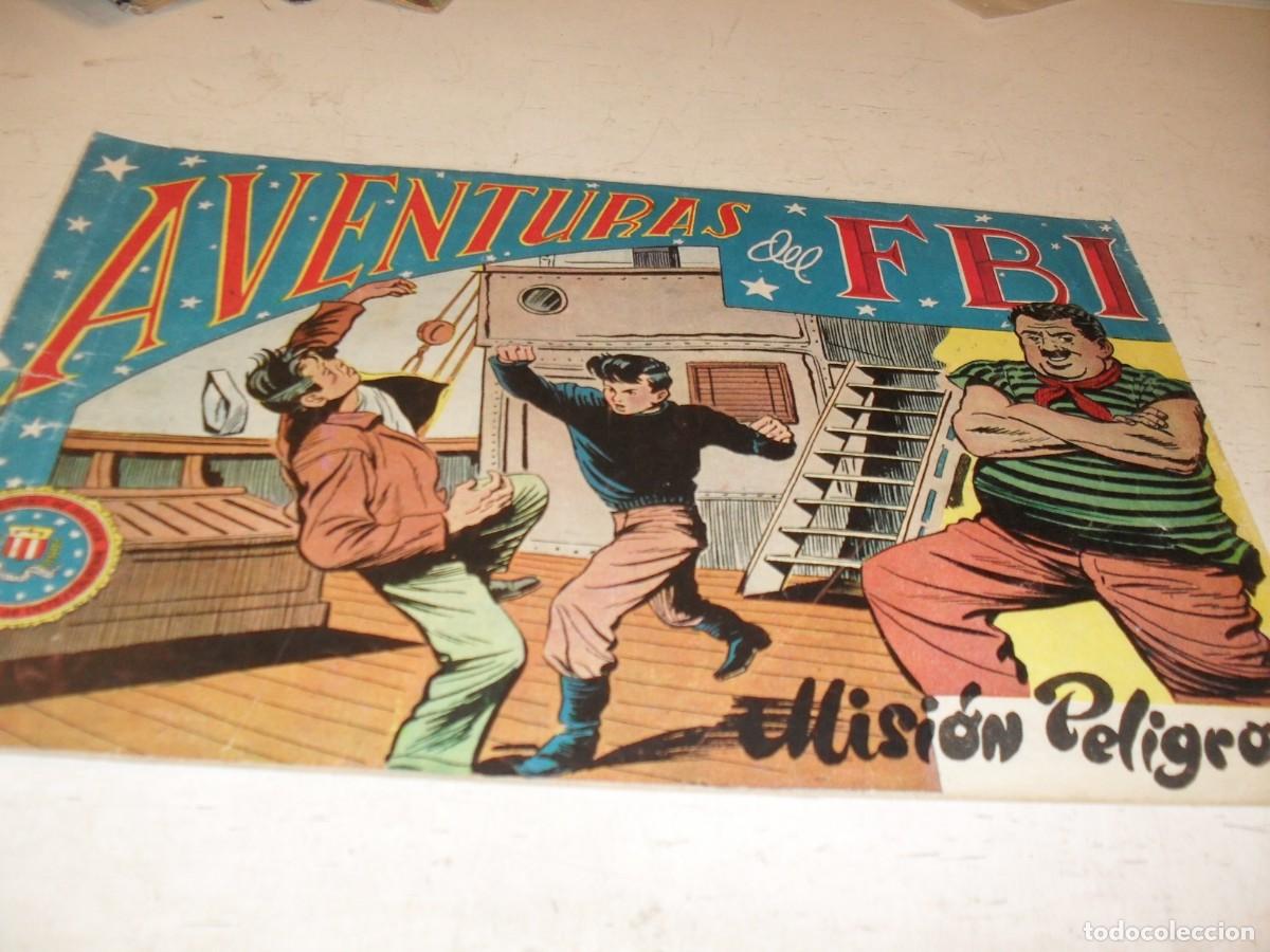 Tebeos: (ORIGINAL),AVENTURAS DEL FBI N&ordm; 72,MISION PELIGROSA.ROLLAN,1951