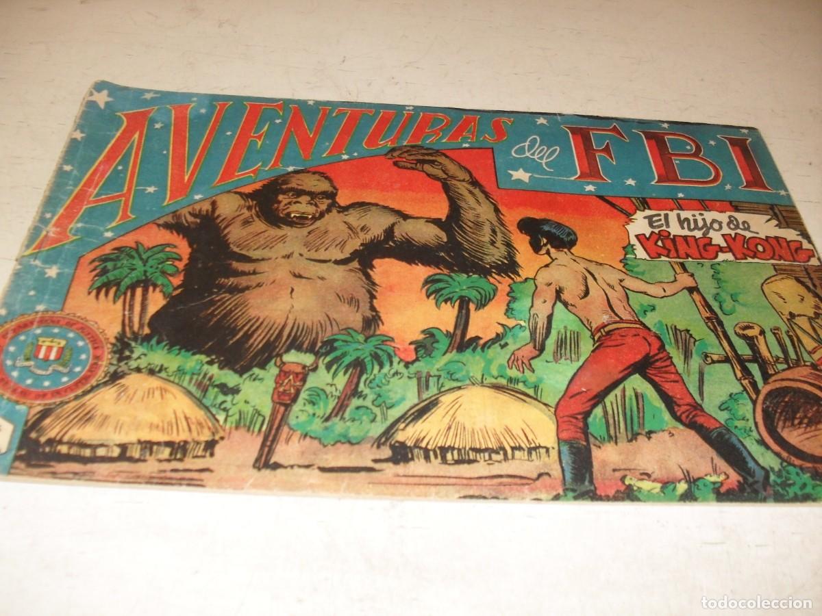 Tebeos: (ORIGINAL),AVENTURAS DEL FBI N&ordm; 57,EL HIJO DE KING KONG.ROLLAN,1951