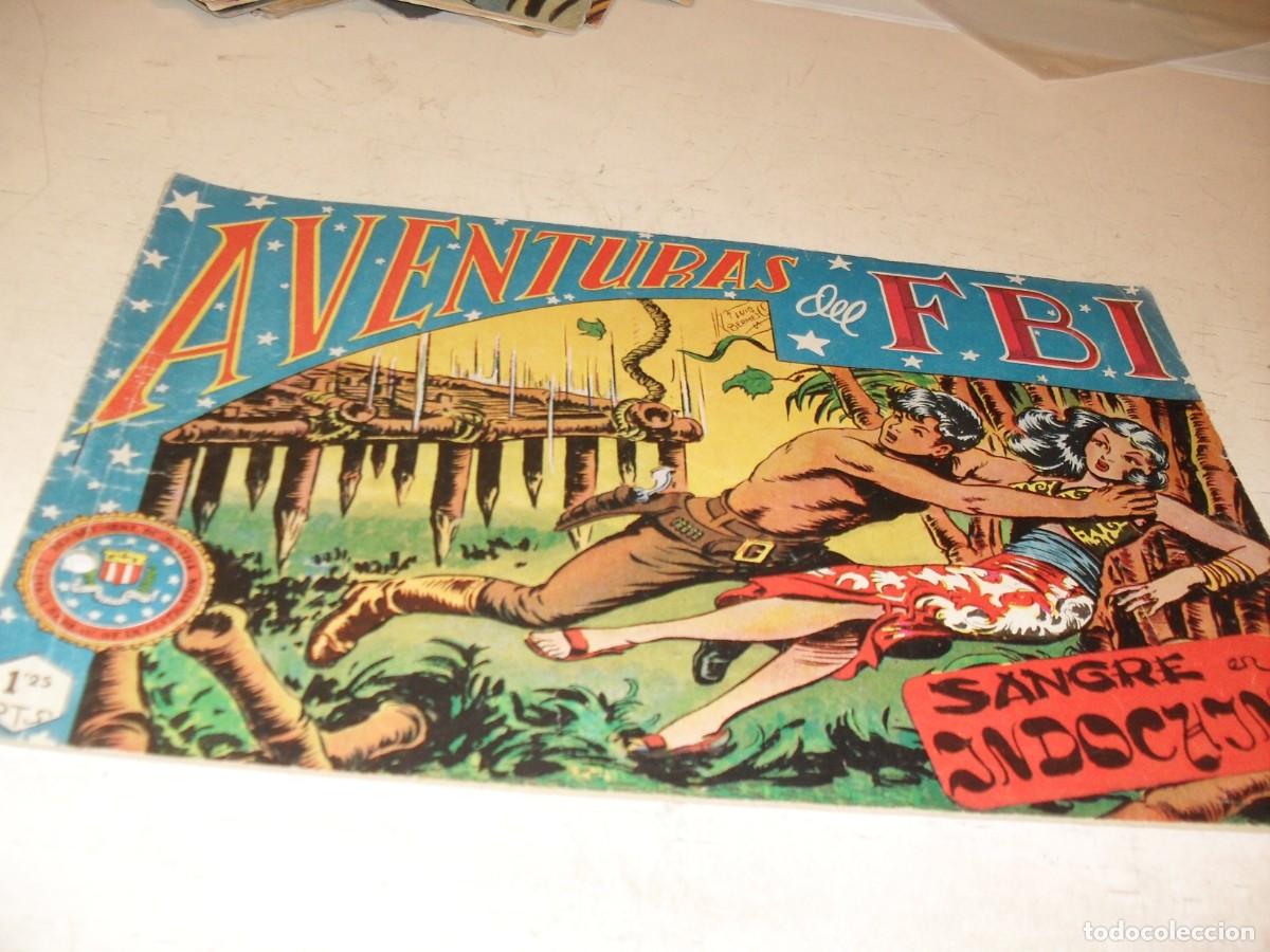 Tebeos: (ORIGINAL),AVENTURAS DEL FBI N&ordm; 26,SANGRE EN INDOCHINA.ROLLAN,1951