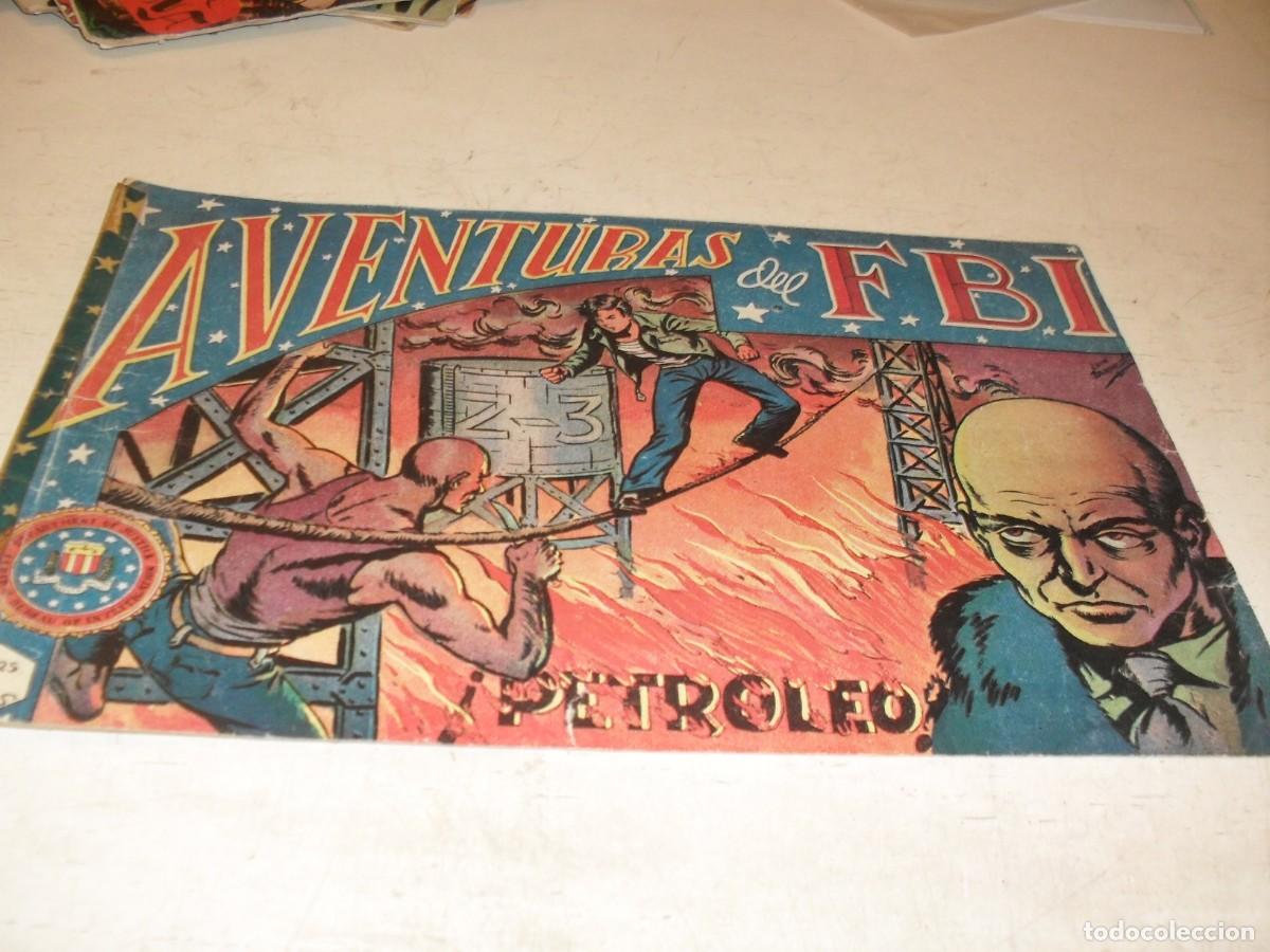 Tebeos: (ORIGINAL),AVENTURAS DEL FBI N&ordm; 24,PETROLEO,ROLLAN,1951