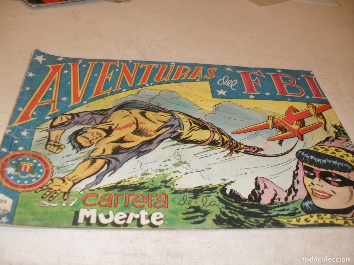 Tebeos: (ORIGINAL),AVENTURAS DEL FBI N&ordm; 21,CON PORTADA CARGADA DE VIOLENCIAL,ROLLAN,1951