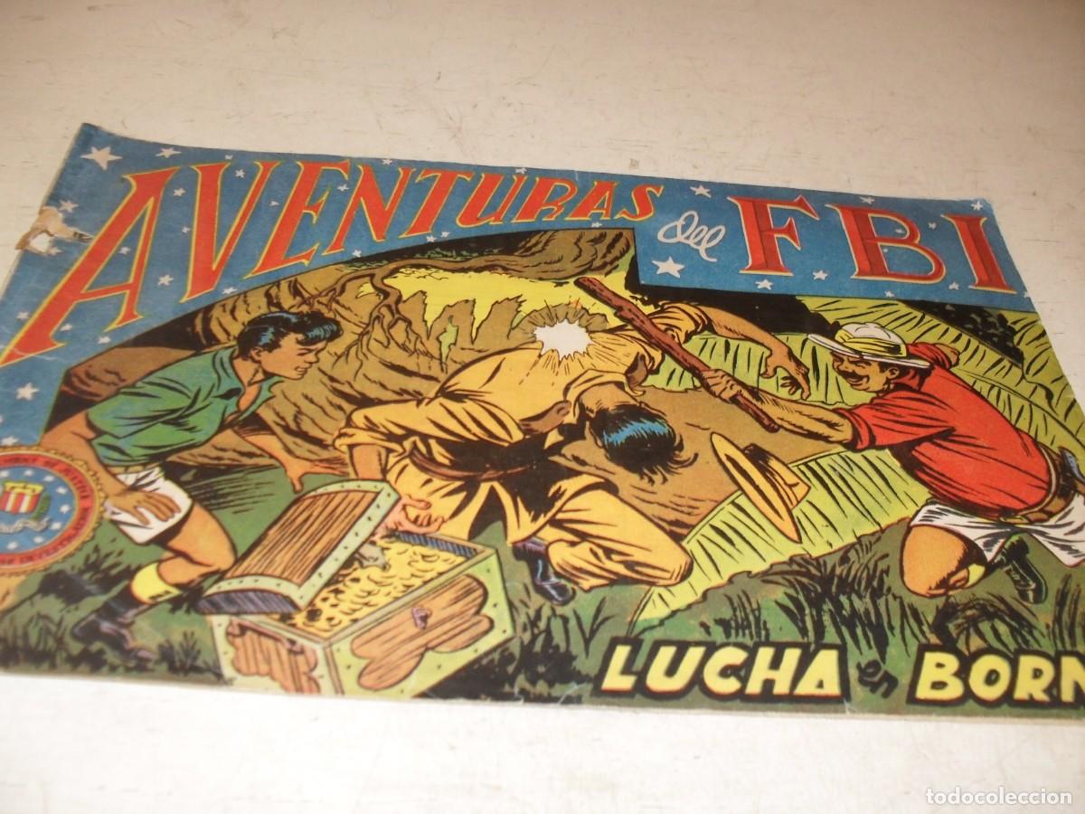 Tebeos: (ORIGINAL),AVENTURAS DEL FBI N&ordm; 16,LLUCHA EN BORNEO,ROLLAN,1951