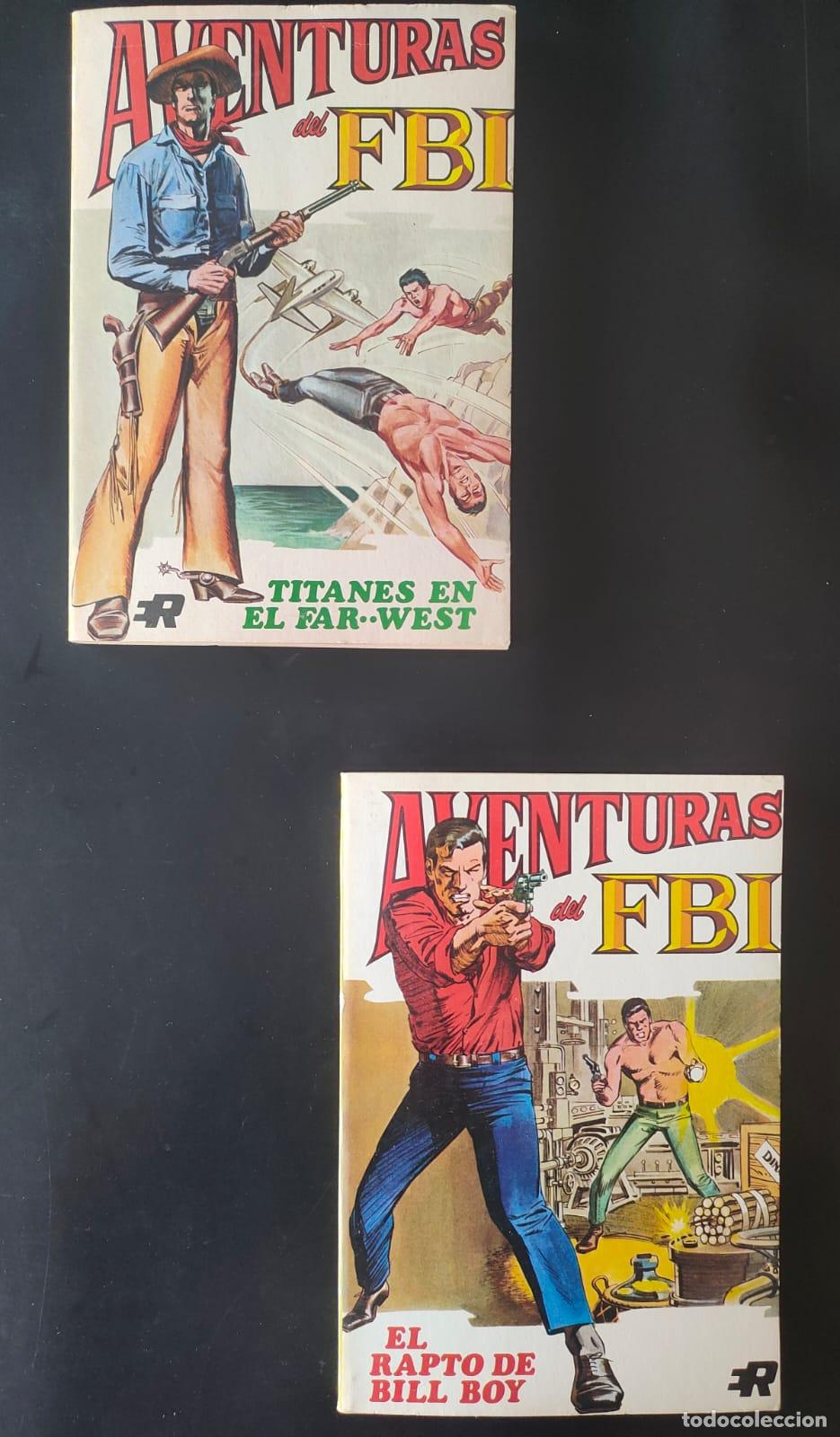 Tebeos: AVENTURAS DEL FBI NUMEROS 5,7 TACO