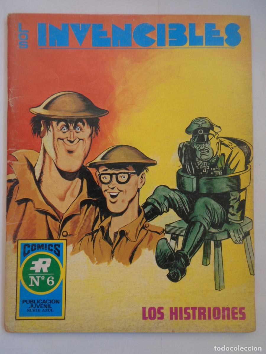 Comics: LOS INVENCIBLES . N&ordm; 6 : LOS HISTRIONES . DE COMICS ER , EDITORIAL ROLLAN , 1973