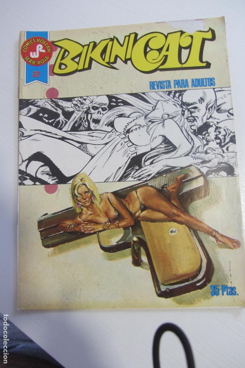 Tebeos: BIKINI CAT N&ordm; 2 SERIE ROJA COMICS ROLLAN ARX378