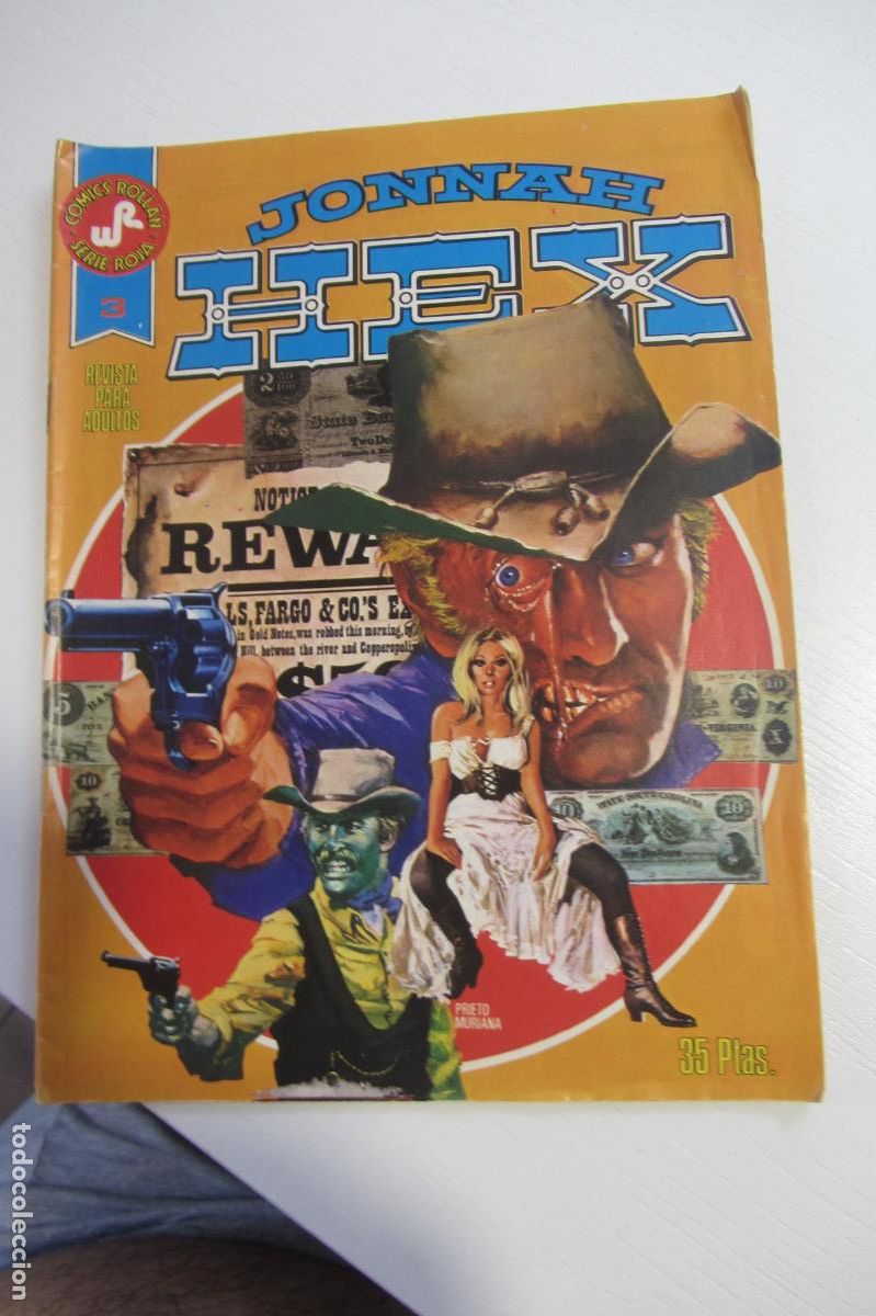 Tebeos: JONNAH HEX N&ordm; 3 SERIE ROJA COMICS ROLLAN BUEN ESTADO ARX378