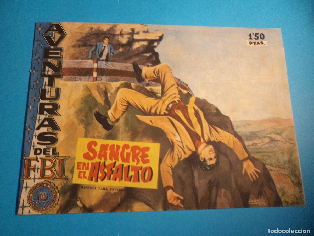 Tebeos: Aventuras del FBI. N&ordm; 195. Rollan. Es el de la foto.