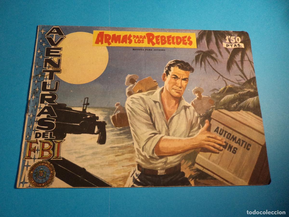 Tebeos: Aventuras del FBI. N&ordm; 194. Rollan. Es el de la foto.