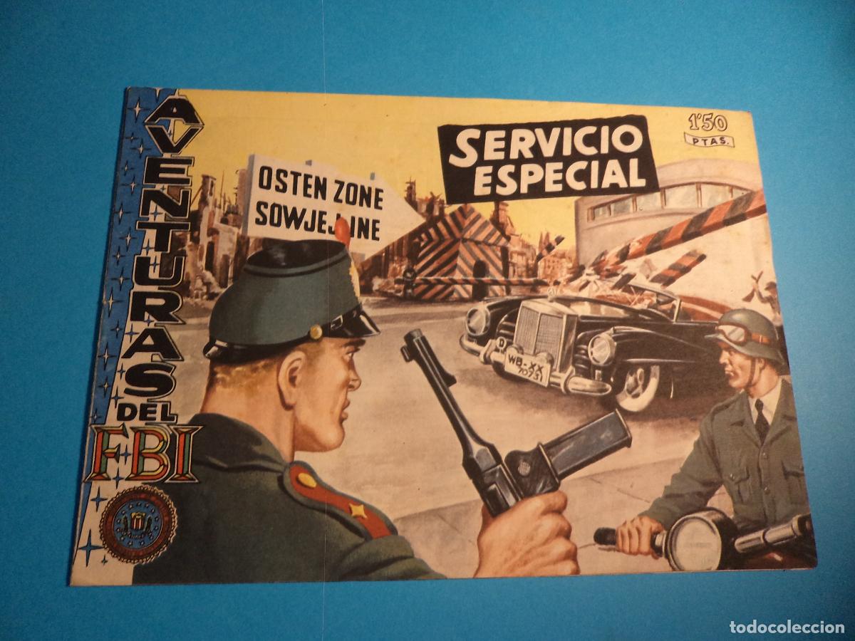 Tebeos: Aventuras del FBI. N&ordm; 170. Rollan. Es el de la foto.