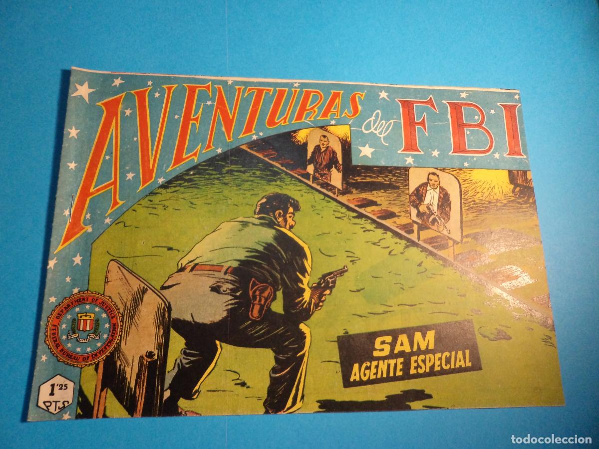 Tebeos: Aventuras del FBI. N&ordm; 162. Rollan. Es el de la foto.
