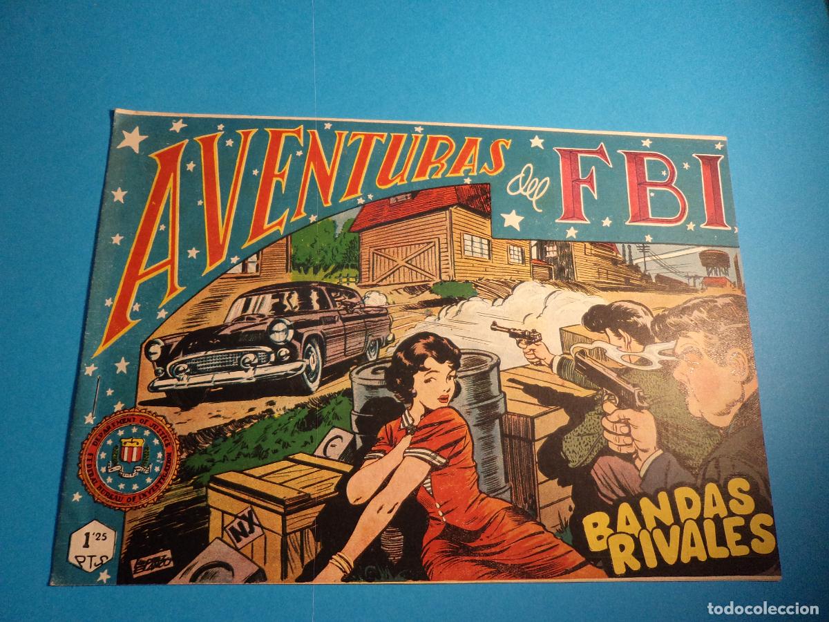 Tebeos: Aventuras del FBI. N&ordm; 156. Rollan. Es el de la foto.
