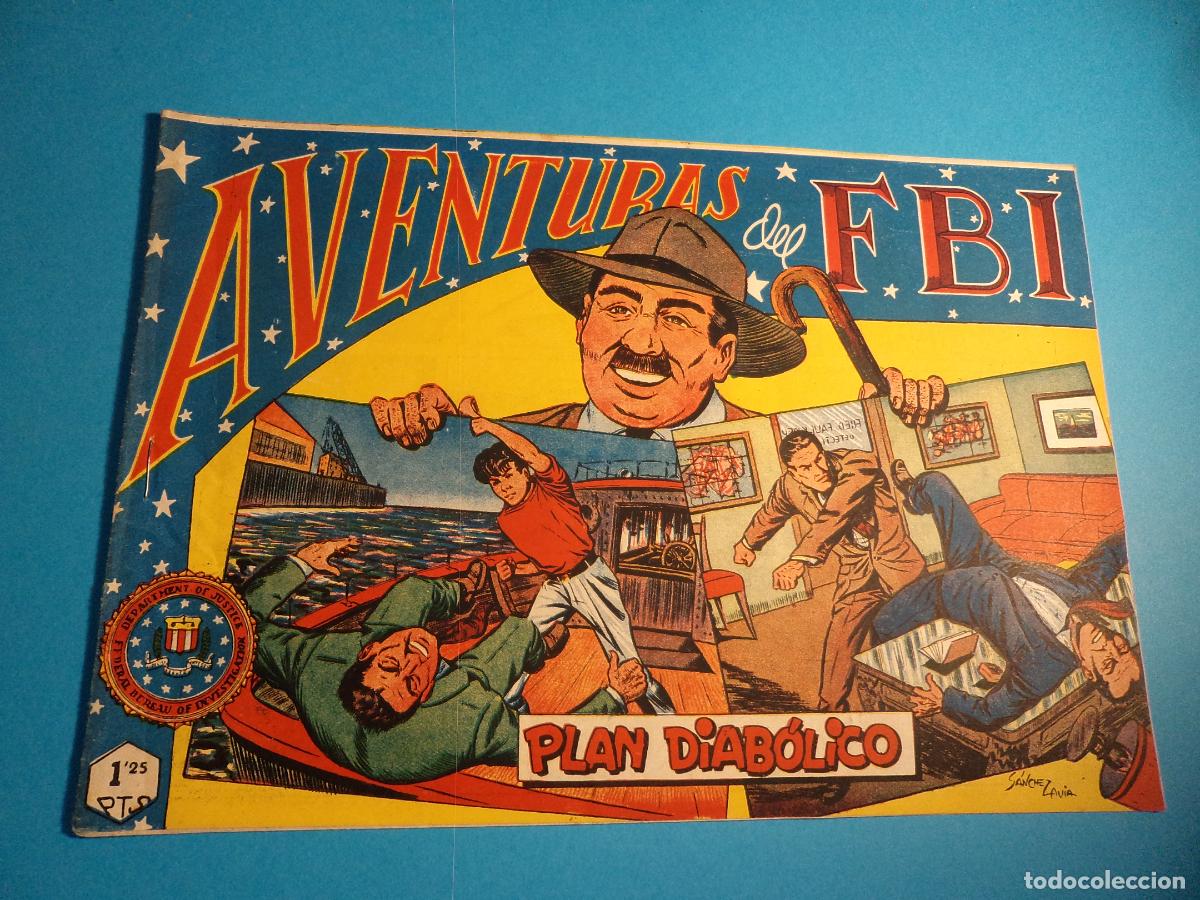 BDs: Aventuras del FBI. N&ordm; 143. Rollan. Es el de la foto.