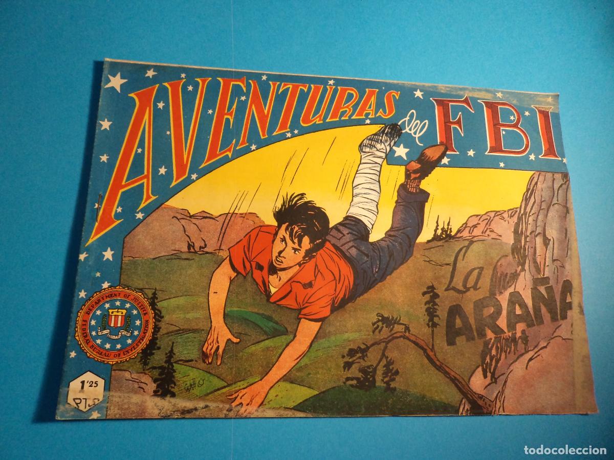 Tebeos: Aventuras del FBI. N&ordm; 142. Rollan. Es el de la foto.