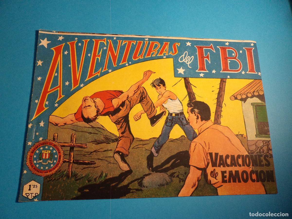 Tebeos: Aventuras del FBI. N&ordm; 141. Rollan. Es el de la foto.