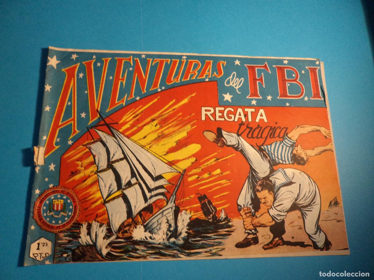 Tebeos: Aventuras del FBI. N&ordm; 140. Rollan. Es el de la foto. Portada suelta de la grapa.