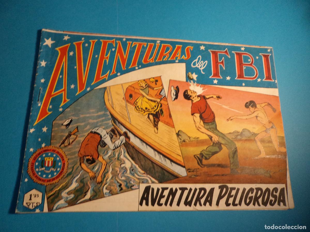 Tebeos: Aventuras del FBI. N&ordm; 121. Rollan. Es el de la foto.
