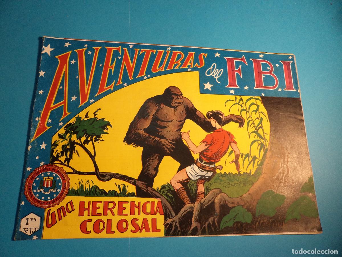 Tebeos: Aventuras del FBI. N&ordm; 119. Rollan. Es el de la foto.