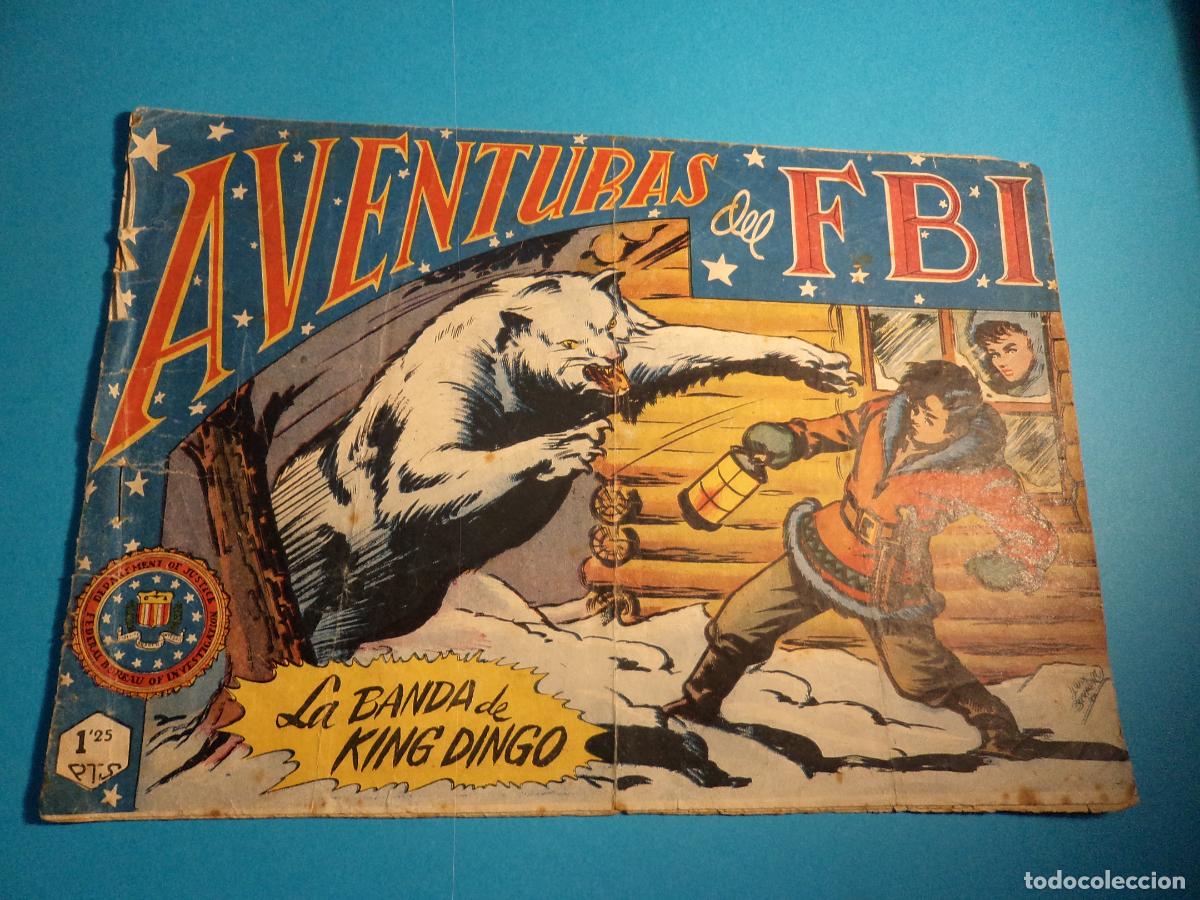 Tebeos: Aventuras del FBI. N&ordm; 39. Rollan. Es el de la foto. Castigado.