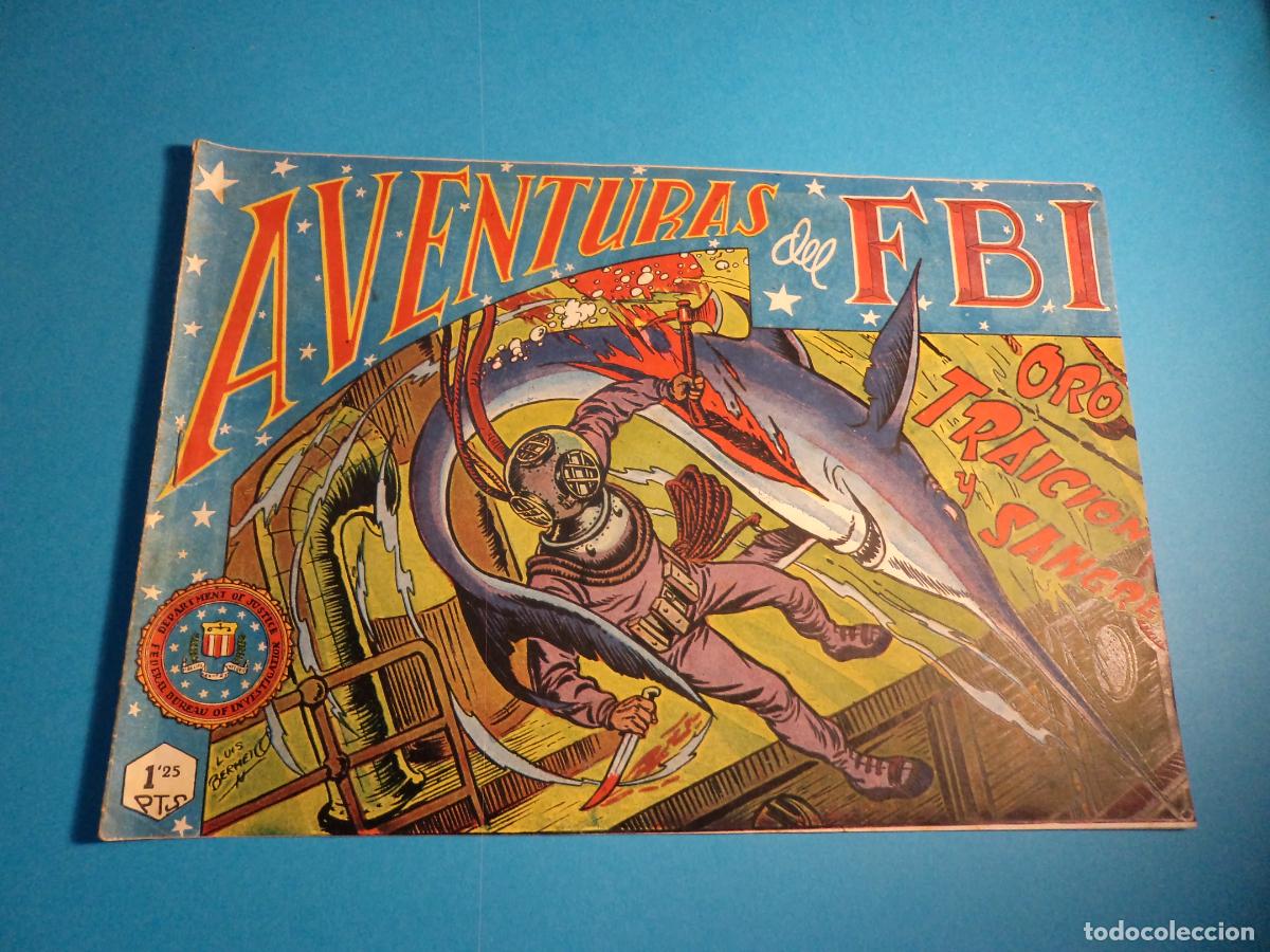 Tebeos: Aventuras del FBI. N&ordm; 17. Rollan. Es el de la foto.