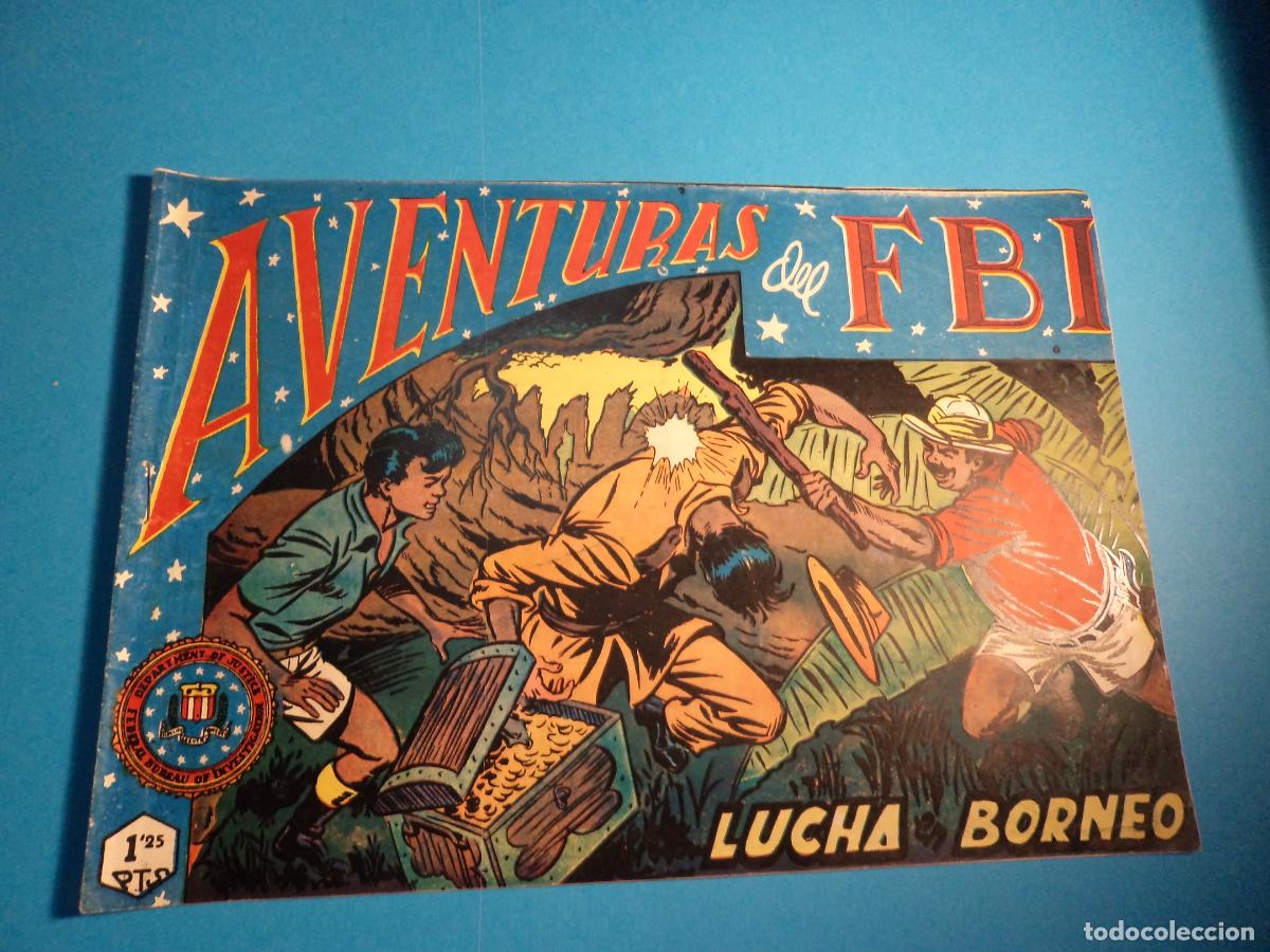 Tebeos: Aventuras del FBI. N&ordm; 16. Rollan. Es el de la foto.