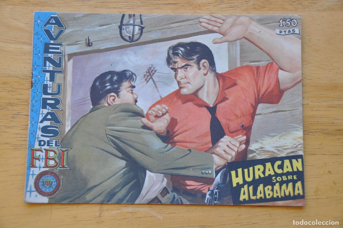 Tebeos: COMIC - AVENTURAS DEL FBI N&ordm;171 - HURAC&Aacute;N SOBRE ALABAMA - EDITORIAL ROLL&Aacute;N