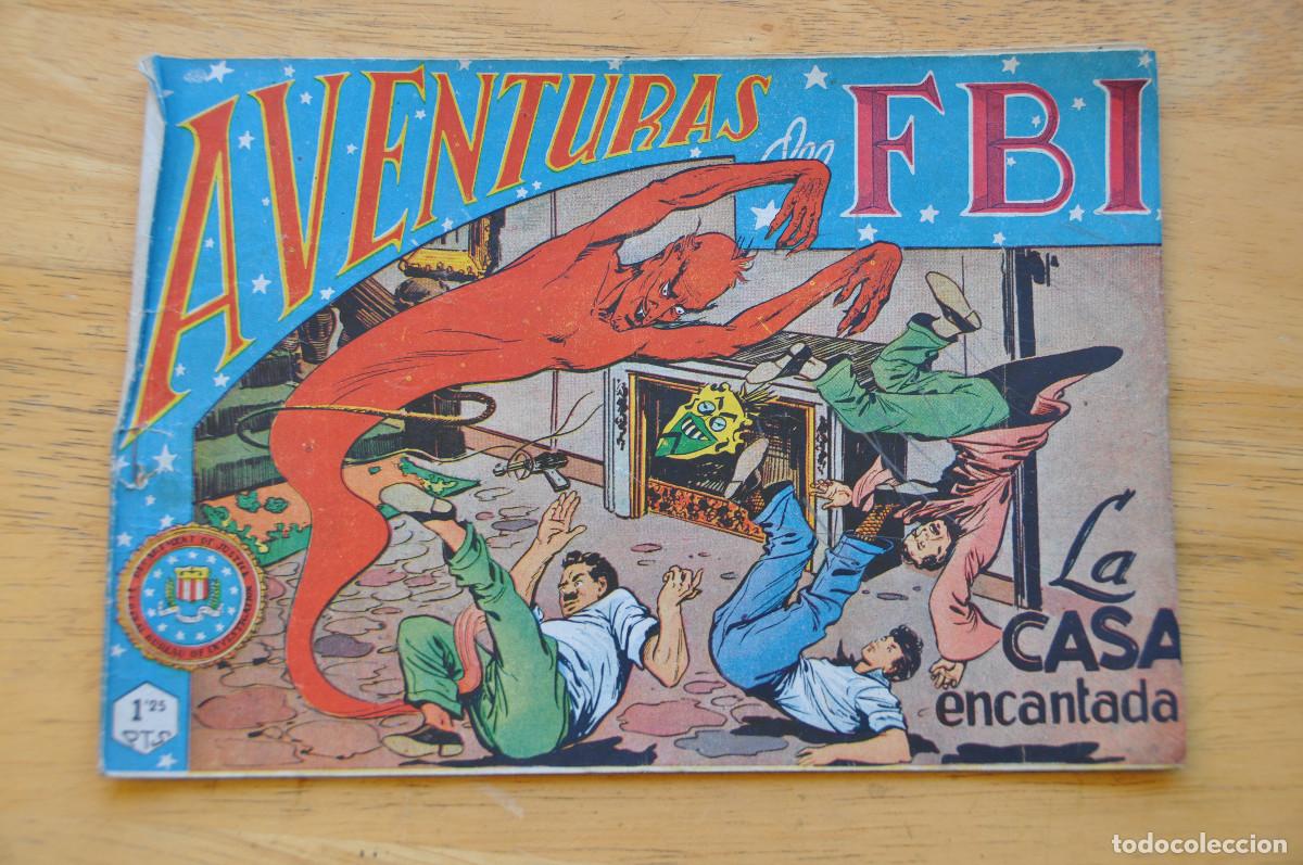 Tebeos: COMIC - AVENTURAS DEL FBI N&ordm;148 - LA CASA ENCANTADA - EDITORIAL ROLL&Aacute;N