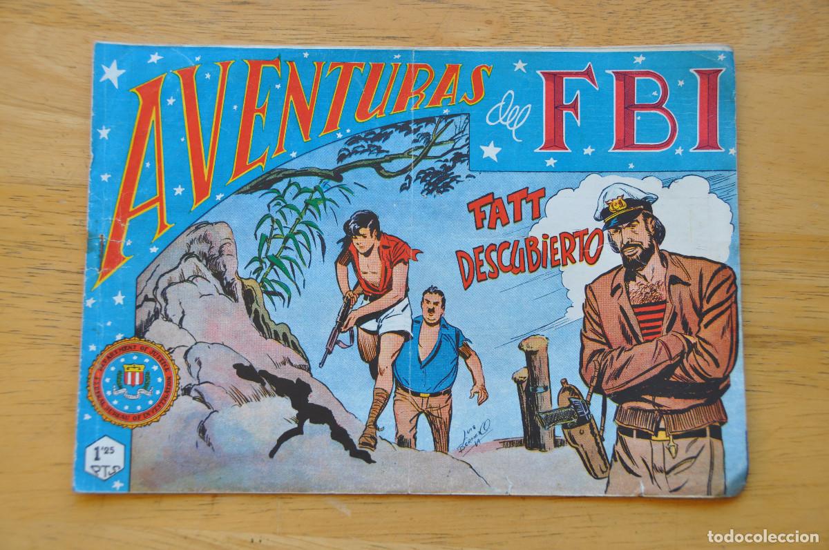 Tebeos: COMIC - AVENTURAS DEL FBI N&ordm;120 - FATT DESCUBIERTO - EDITORIAL ROLL&Aacute;N