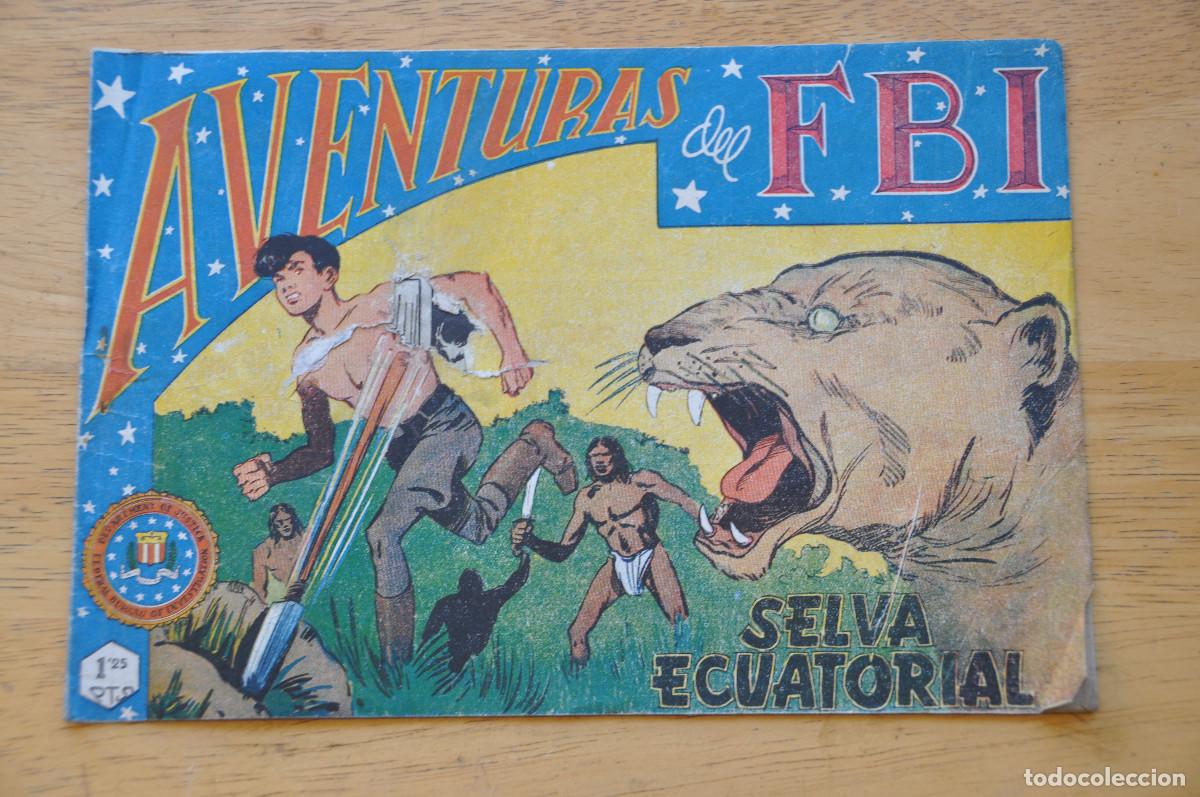 Tebeos: COMIC - AVENTURAS DEL FBI N&ordm;127 - SELVA ECUATORIAL - EDITORIAL ROLL&Aacute;N