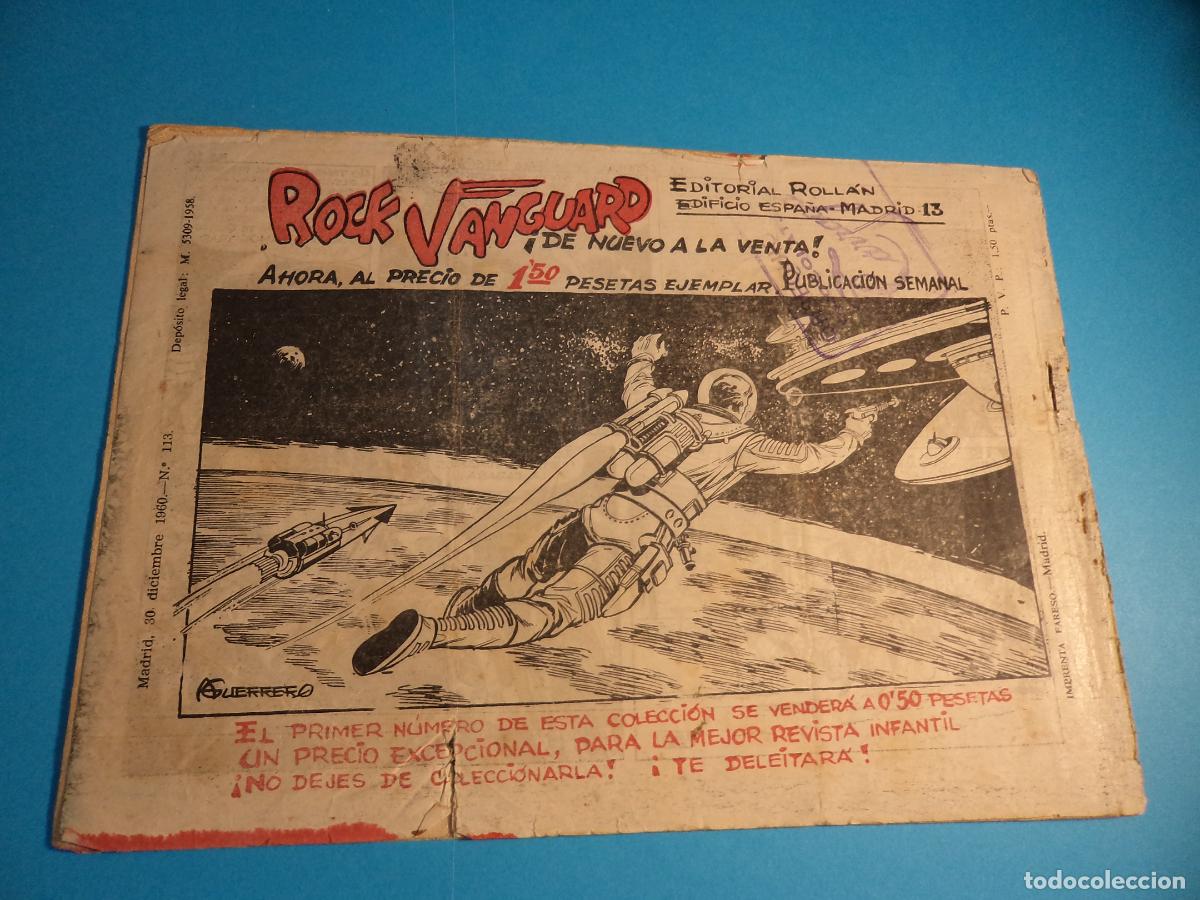 Tebeos: Mendoza Colt. N&ordm; 113. Rollan. Castigado. - Foto 2