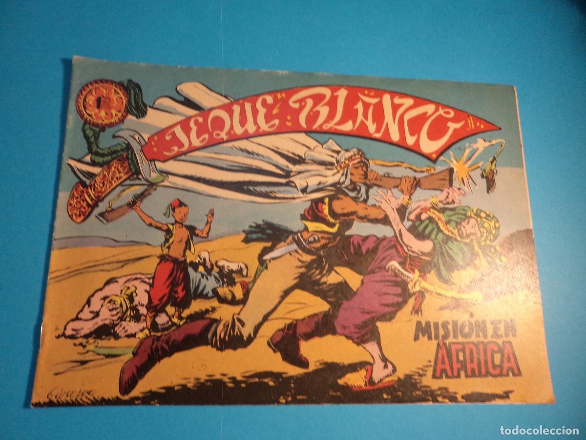 Tebeos: Jeque Blanco. N&ordm; 1. Rollan. REEDICION.